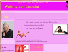 Tablet Screenshot of leandra-tv.nl